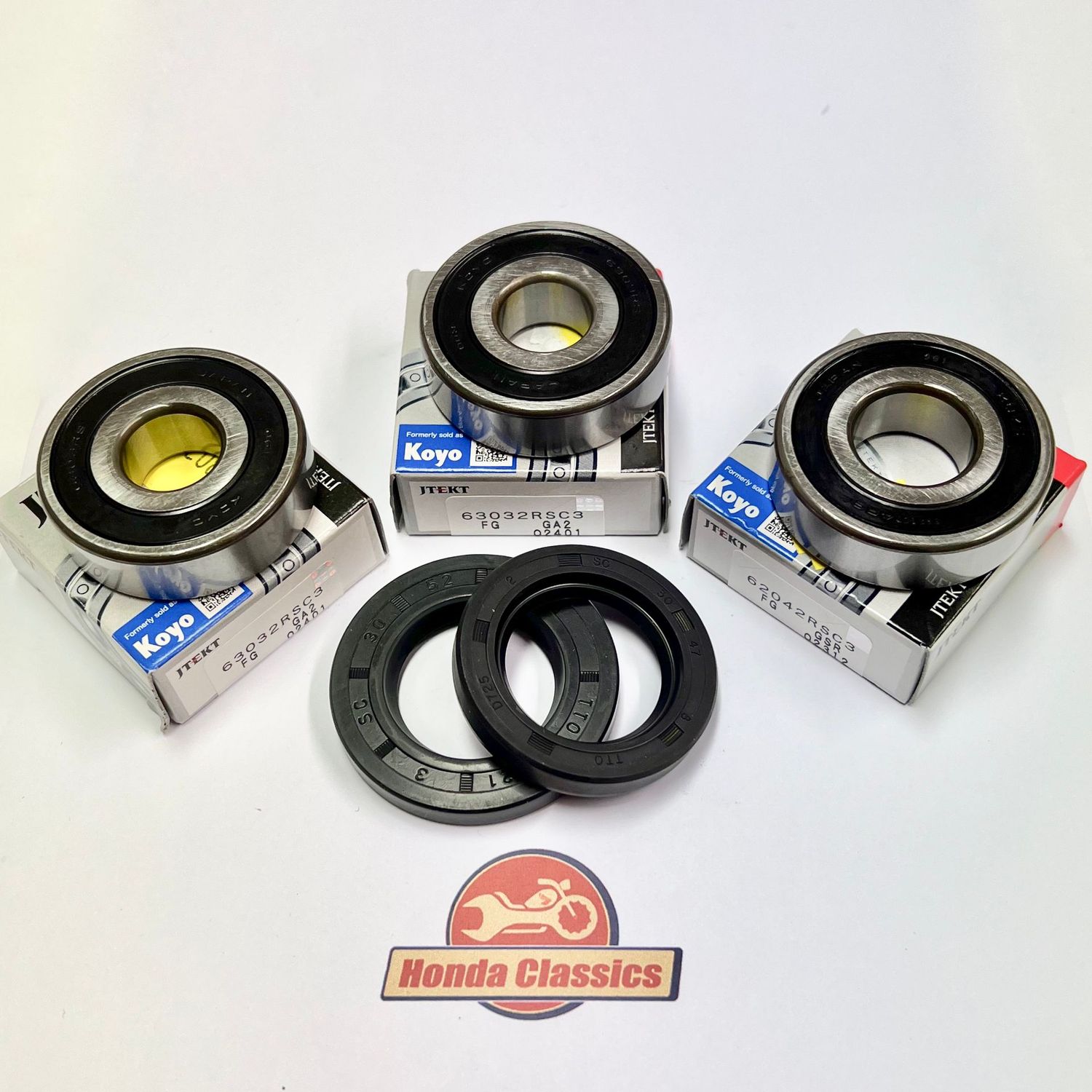 Rear Wheel Bearings & Dust Seal Set - KIT183