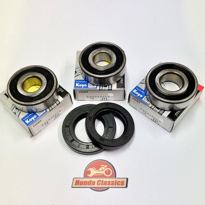 Rear Wheel Bearings & Dust Seal Set - KIT183