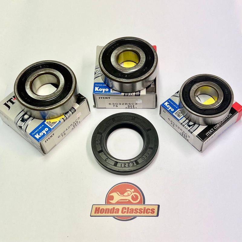 Rear Wheel Bearings & Dust Seal Set - KIT181