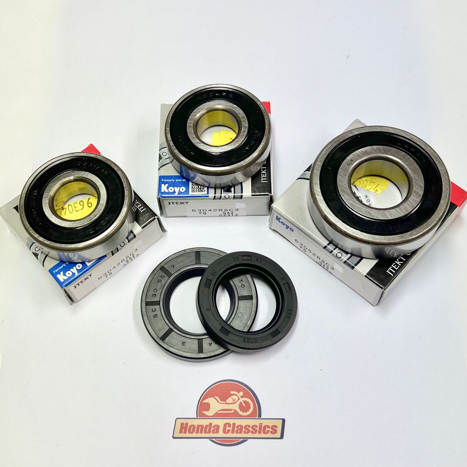 Rear Wheel Bearings & Dust Seal Set - KIT184