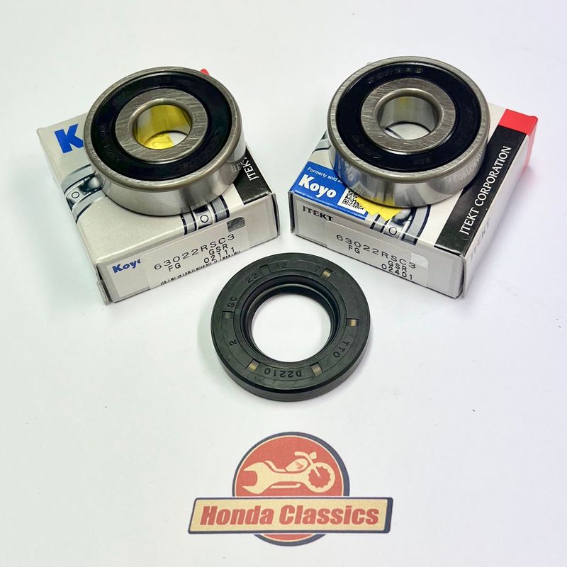 Front Wheel Bearings & Dust Seal Set - KIT190