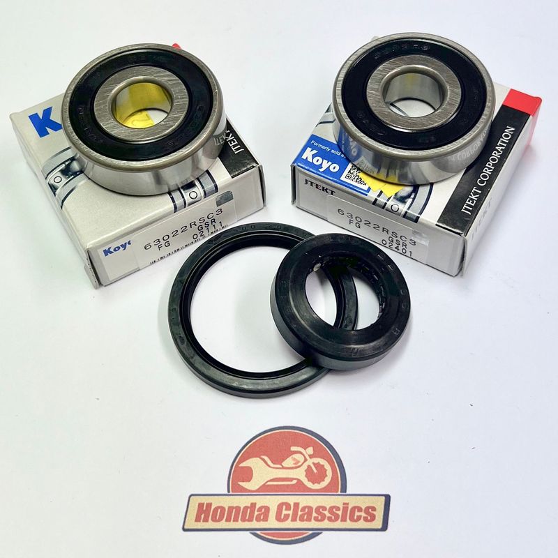 Front Wheel Bearings & Dust Seals Set - KIT189