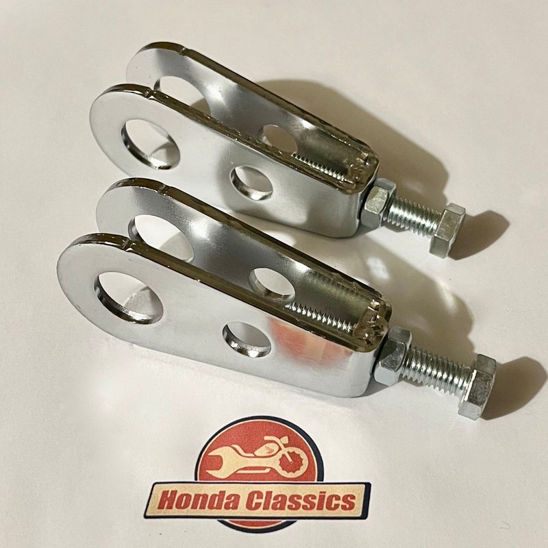 Rear Wheel Chain Adjusters, Pair 40543-471-000P