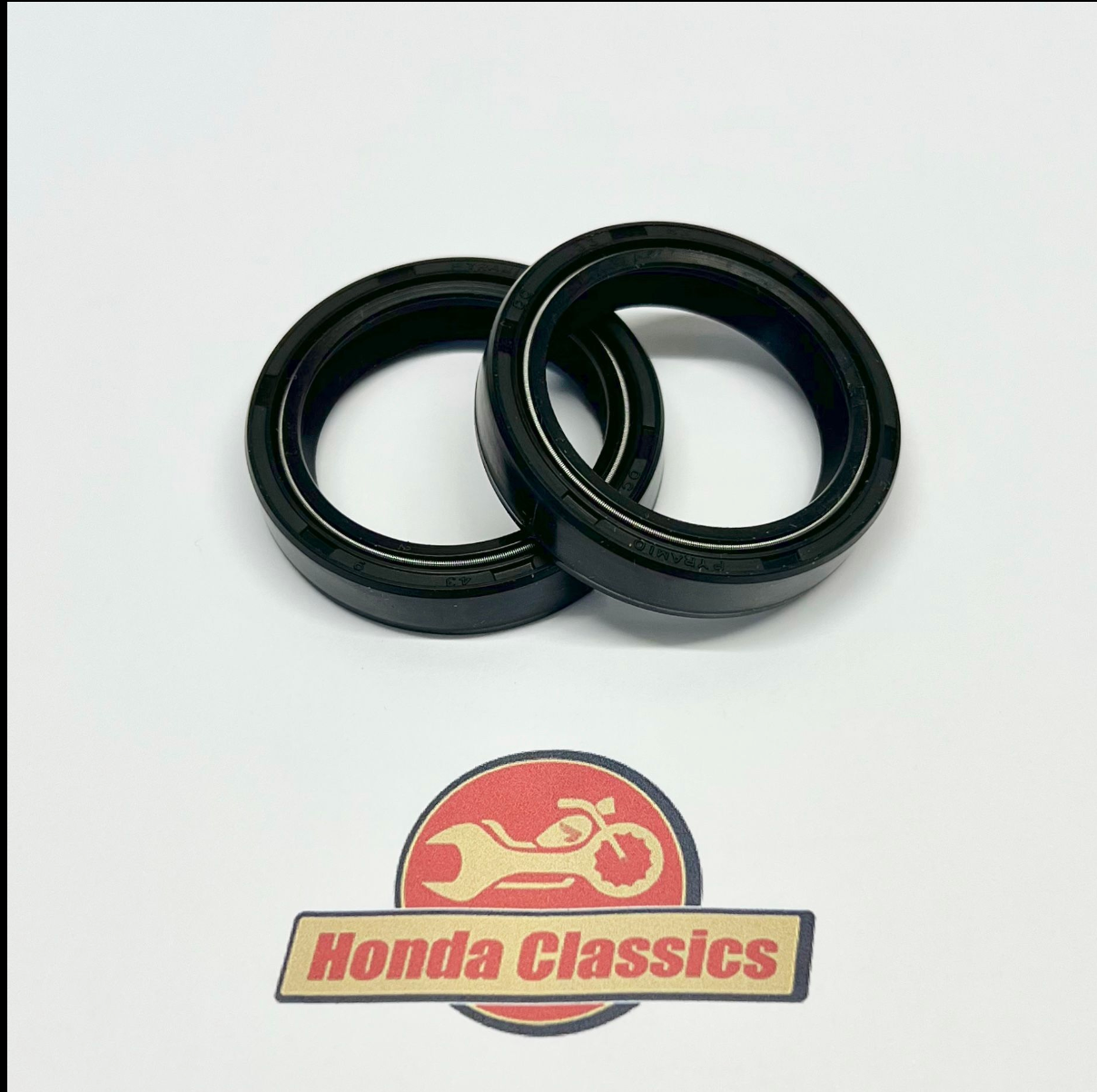 Front Fork Oil Seals, Pair. 91255-463-305P