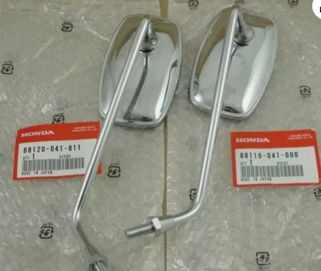 Rear View Mirrors Set, Pair. Genuine Honda - KIT166
