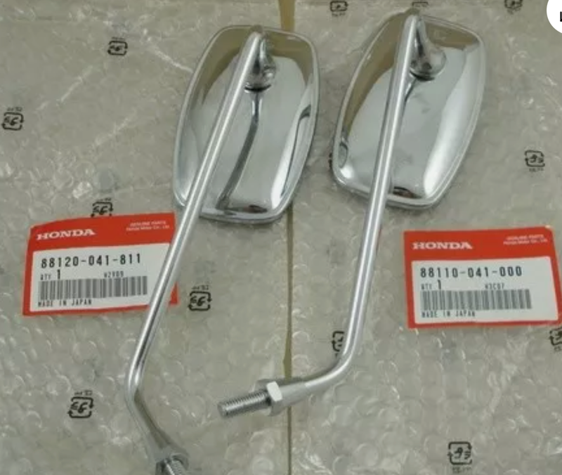 Rear View Mirrors Set, Pair. Genuine Honda - KIT166