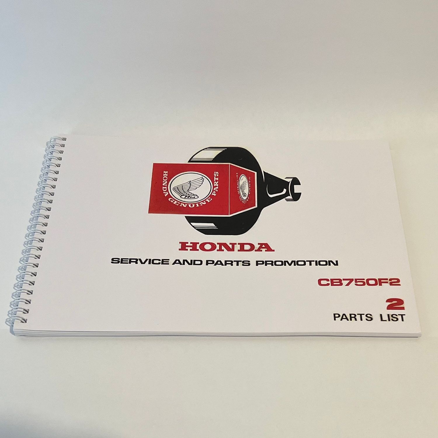 Factory Parts List Manual, CB750F2- HPL028