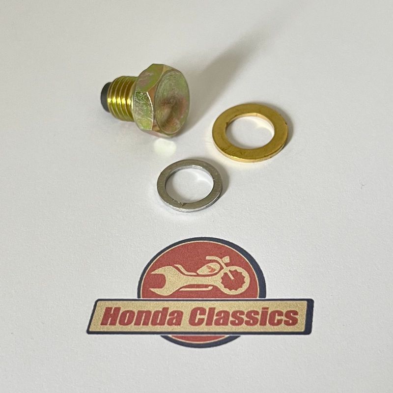 Engine Oil Sump MAGNETIC Drain Bolt & Washer, 12mm. KIT206