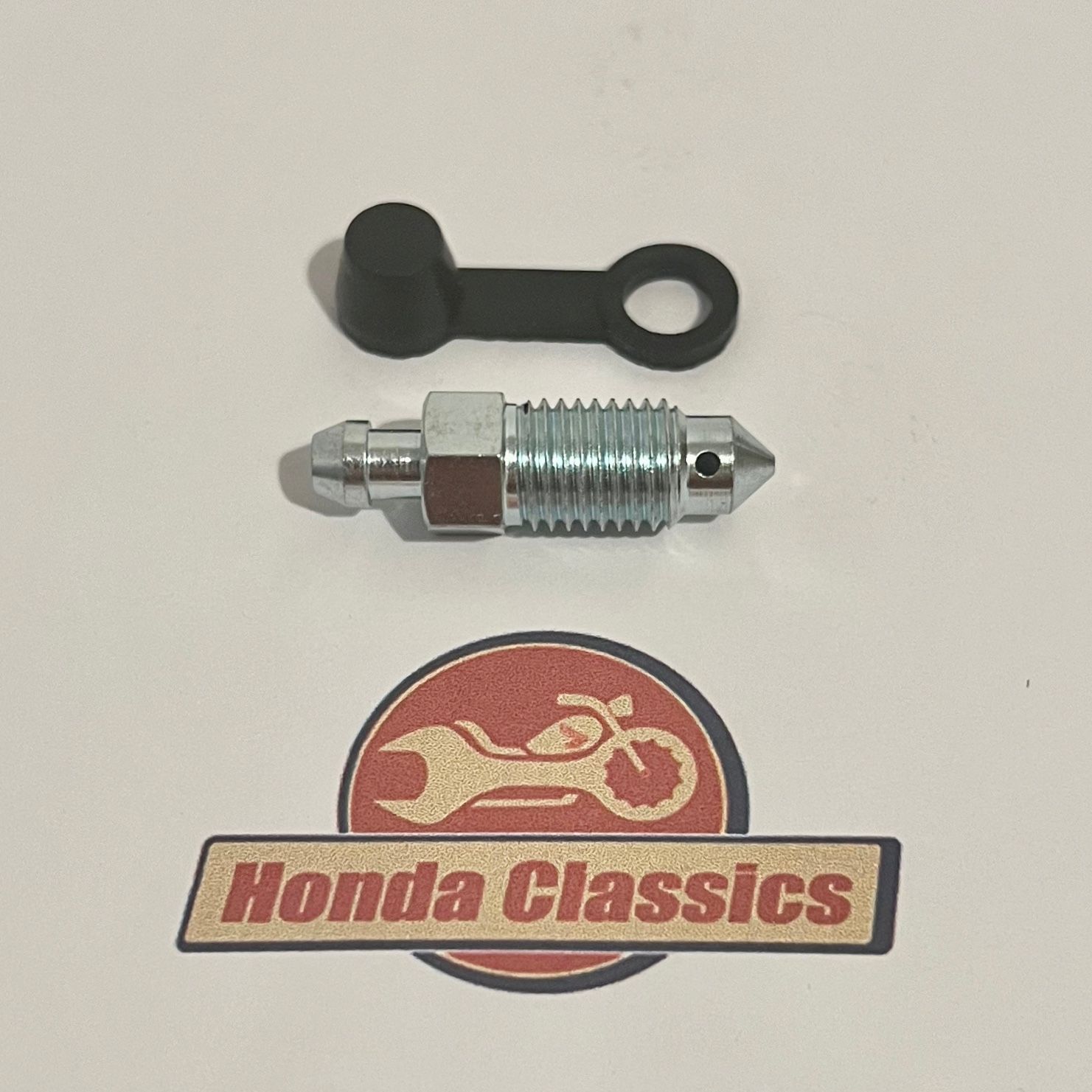 Brake Caliper Bleed Valve Screw & Rubber Cap Set (10mm). KIT129