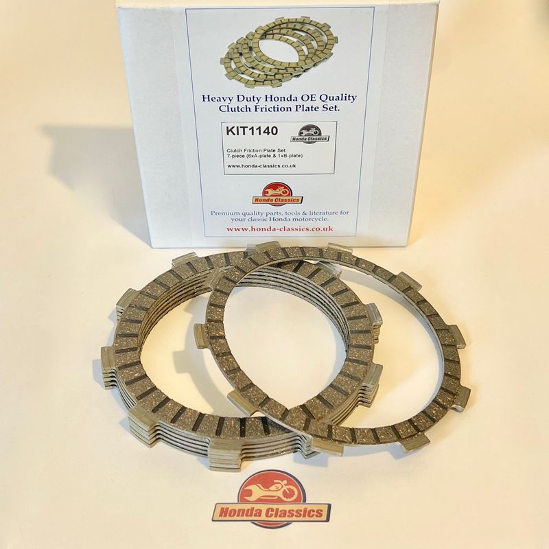 Clutch Friction Plate Set (7-piece) - KIT1140