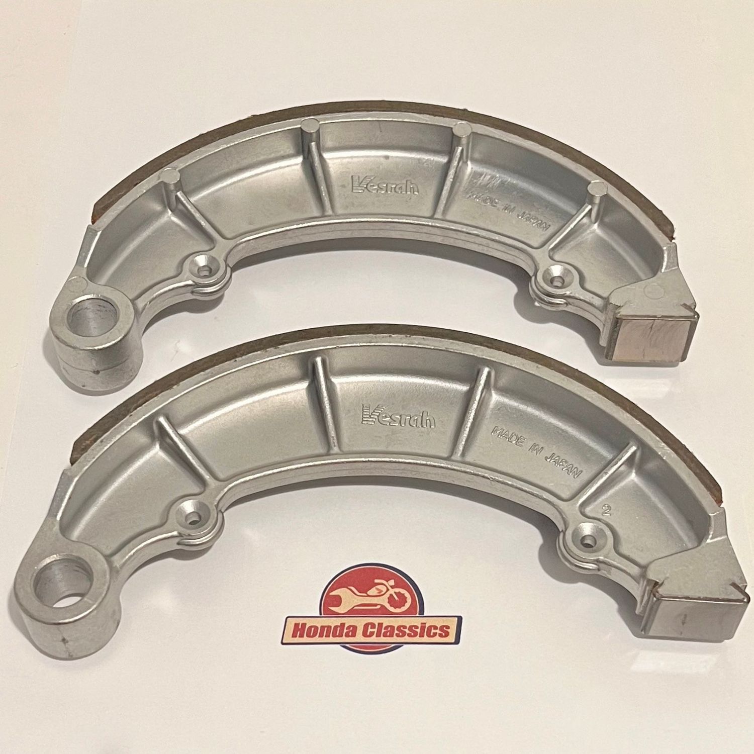 Brake Shoes, Front or Rear - VESVB117
