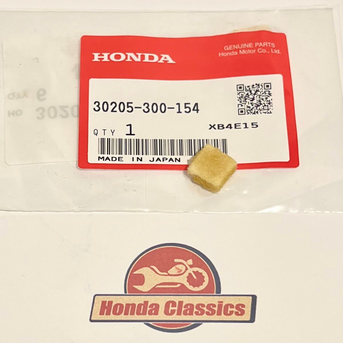 Oil Felt, Contact Breaker Points Plate. 30205-300-154