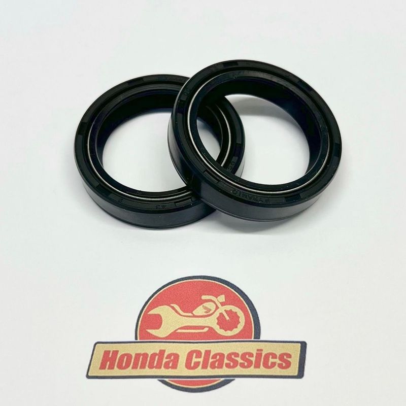 Front Fork Oil Seals, Pair. 91255-216-000P