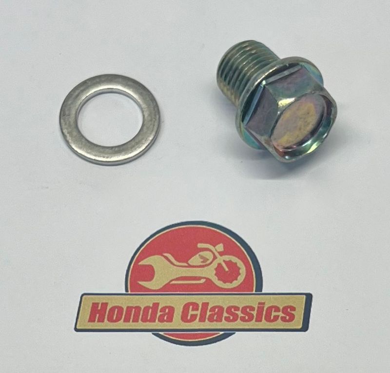 Engine Oil Sump Drain Bolt & Washer, 12mm. 92800-12000 Engine Oil Sump Drain Bolt & Washer, 12mm. 92800-12000