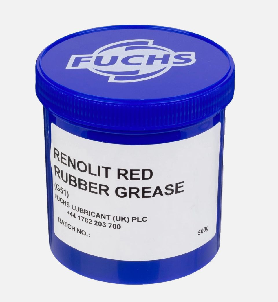 Red Rubber Grease by Silkolene/Fuchs - SLK780