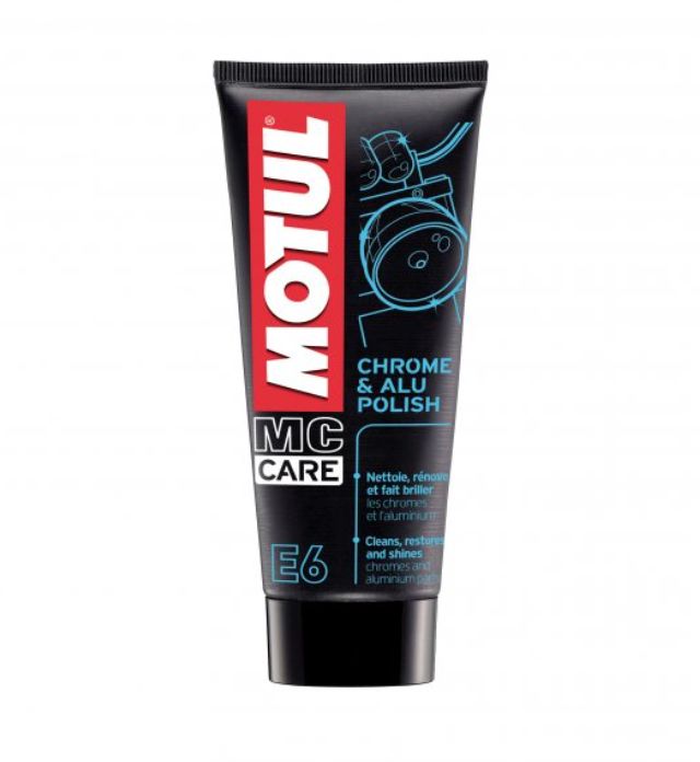 Motul Chrome & Alloy Polish, 100ml Tube. Motul-E6 Motul Chrome & Alloy Polish, 100ml Tube. Motul-E6