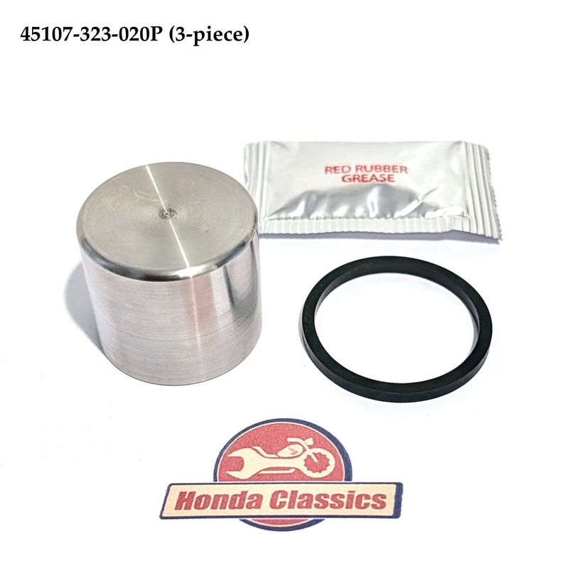 Brake Caliper Piston (Stainless Steel) & Seal. 45107-323-020P Brake Caliper Piston (Stainless Steel) & Seal. 45107-323-020P