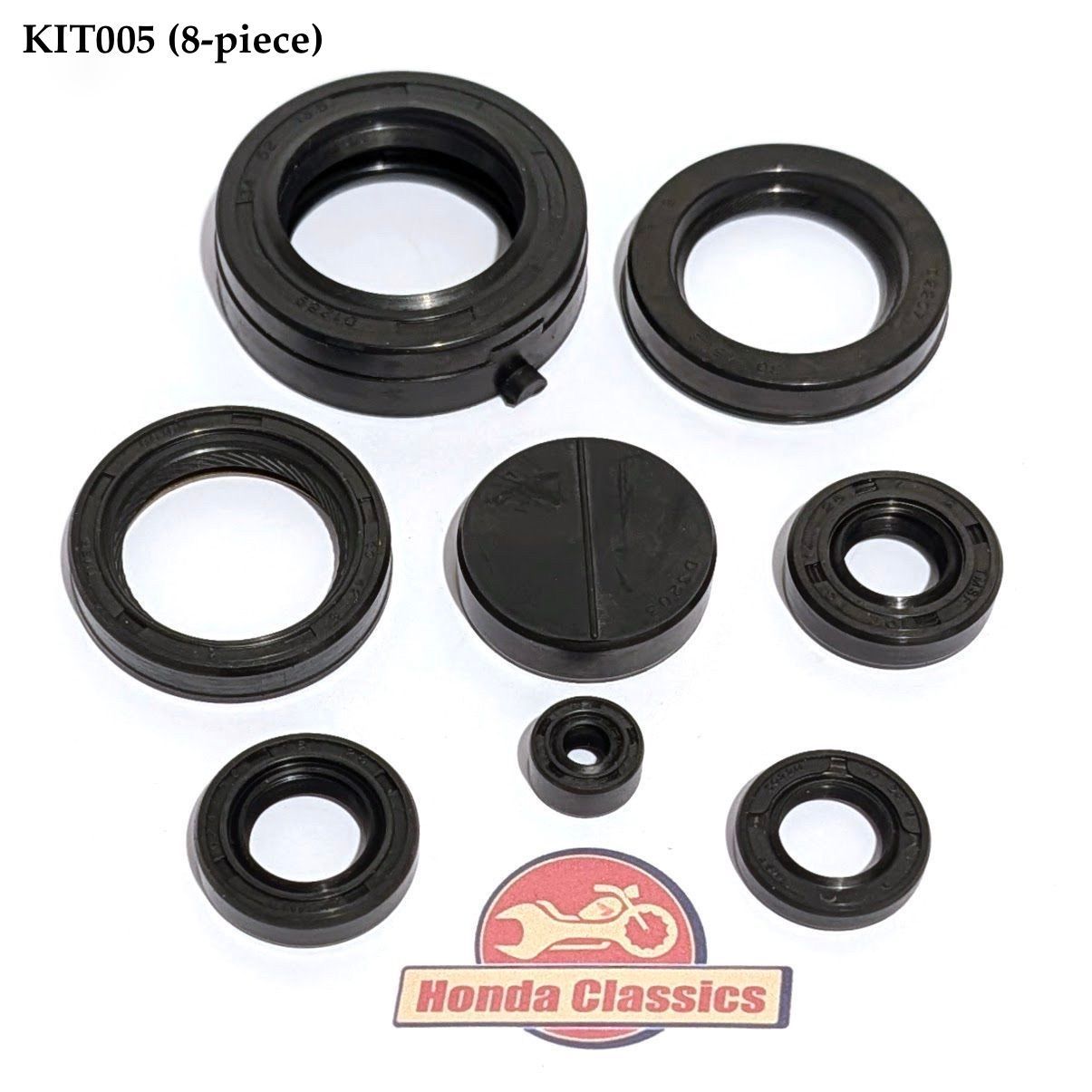 Engine & Gearbox Oil Seal Kit, 8-Piece - KIT005 Engine & Gearbox Oil Seal Kit, 8-Piece - KIT005
