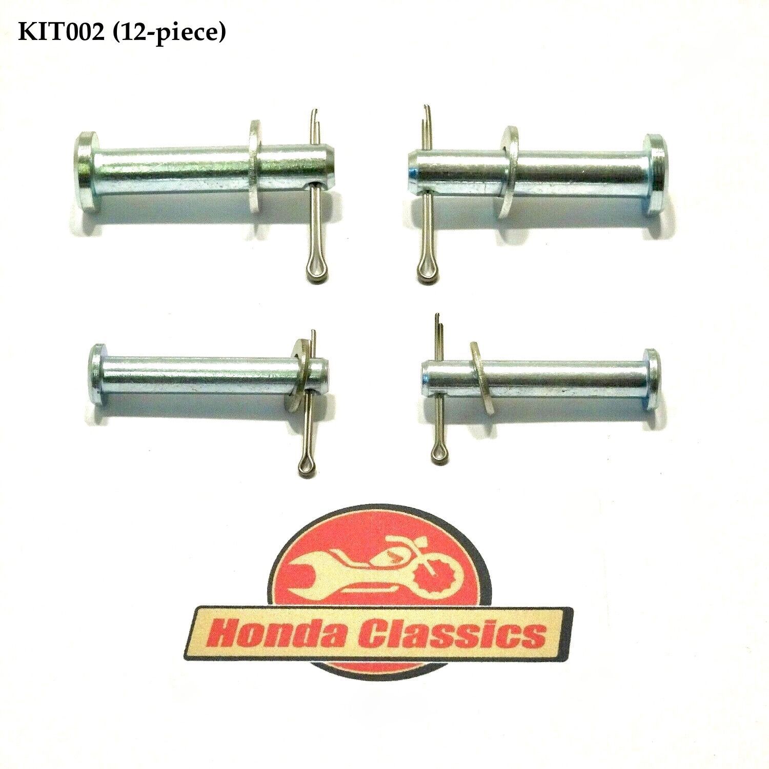 Footrest Clevis Pin Set, Front & Rear (12-piece) - KIT002