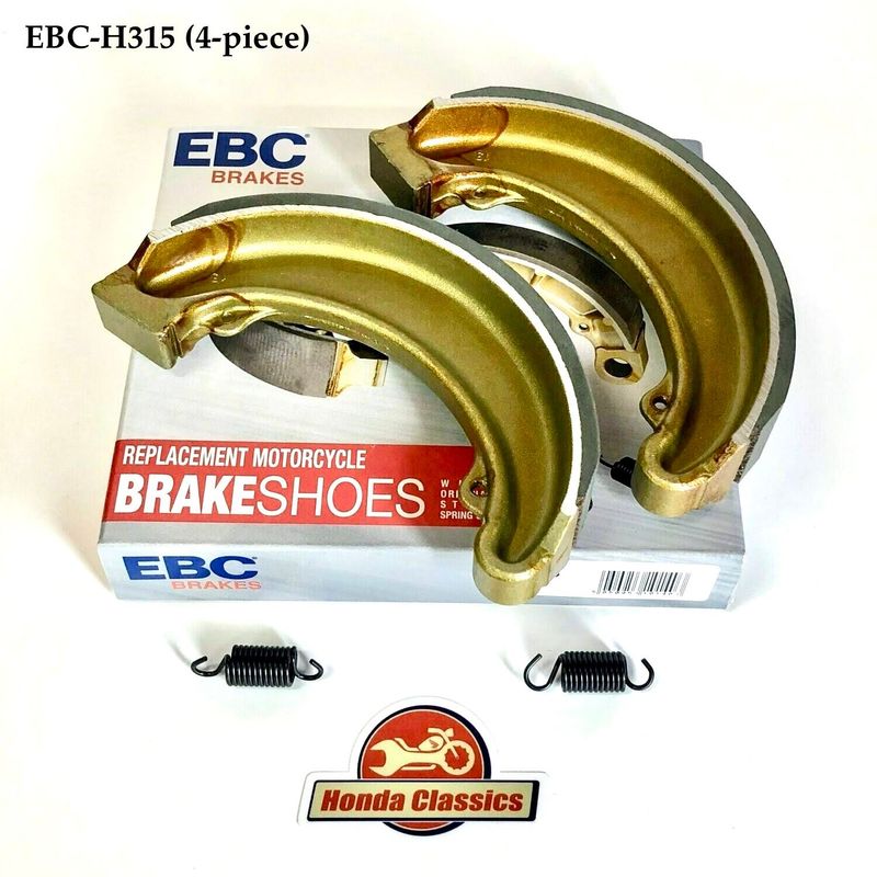Brake Shoes & Springs Set, Rear. EBC-H315 Brake Shoes & Springs Set, Rear. EBC-H315