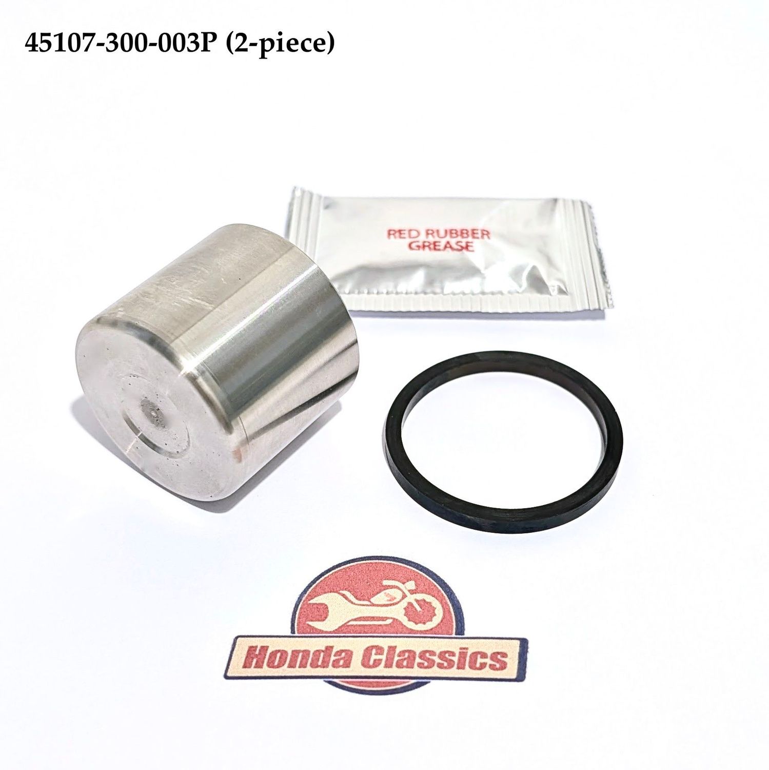 Brake Caliper Piston (Stainless Steel) & Seal. 45107-300-003P Brake Caliper Piston (Stainless Steel) & Seal. 45107-300-003P