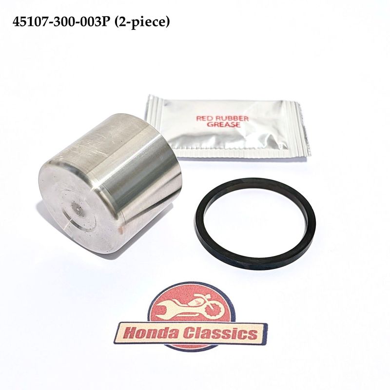Brake Caliper Piston (Stainless Steel) & Seal. 45107-300-003P Brake Caliper Piston (Stainless Steel) & Seal. 45107-300-003P