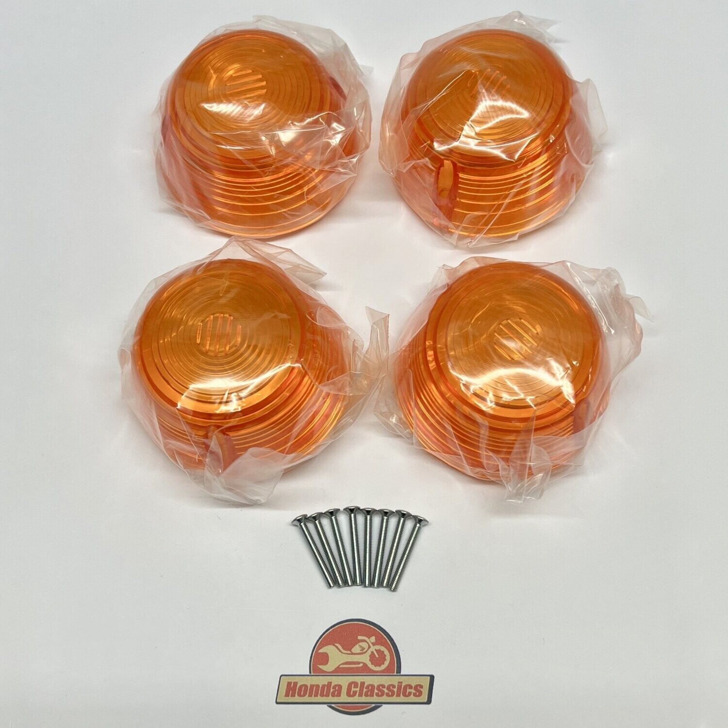 Indicator Winker Lens & Screws Set x 4 - KIT104