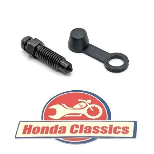 Brake Caliper Bleed Valve Screw & Rubber Cap Set (7mm) - KIT127