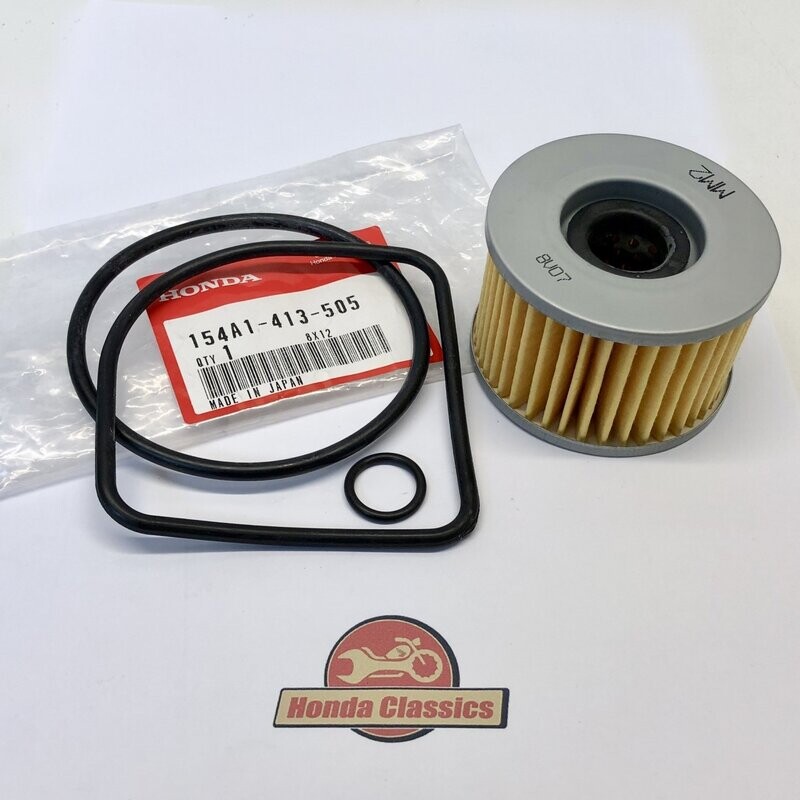 Engine Oil Filter, Genuine Honda 154A1-413-505 Engine Oil Filter, Genuine Honda 154A1-413-505