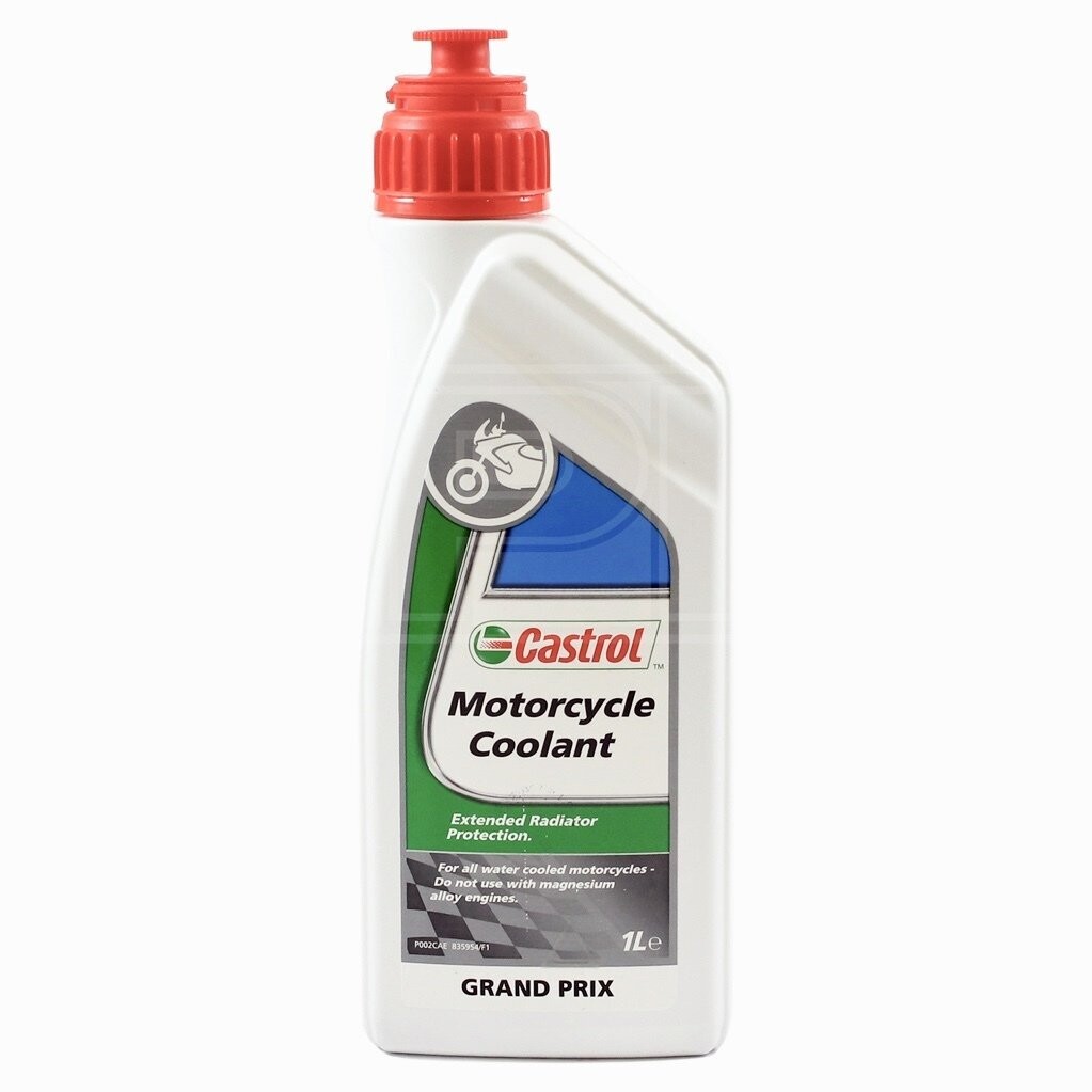 Castrol Motorcycle Coolant, 1L - CAS911 Castrol Motorcycle Coolant, 1L - CAS911