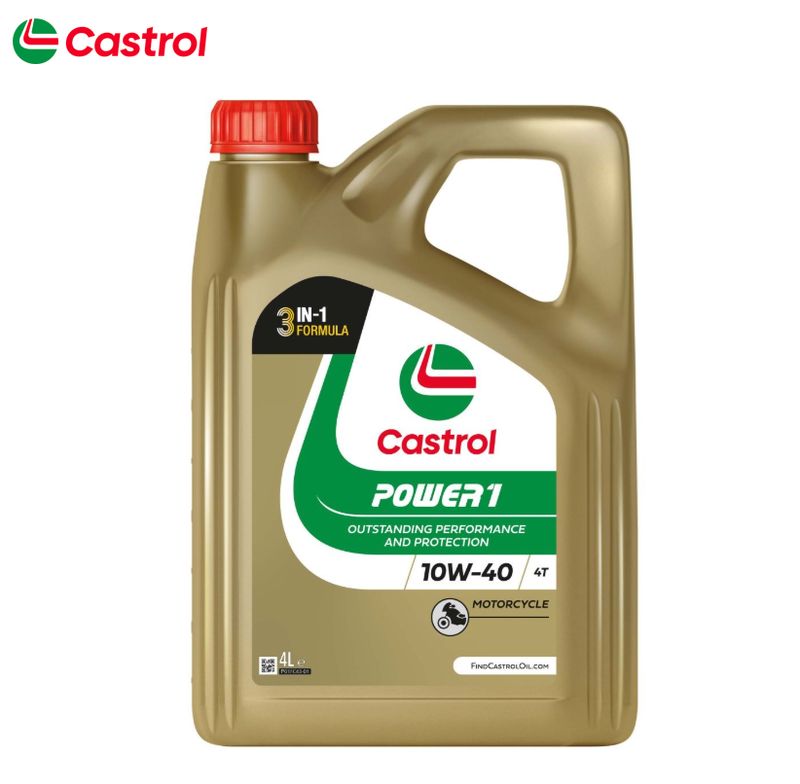 Castrol 4T 10w-40 Engine Oil, 4L - CAS124 Castrol 4T 10w-40 Engine Oil, 4L - CAS124