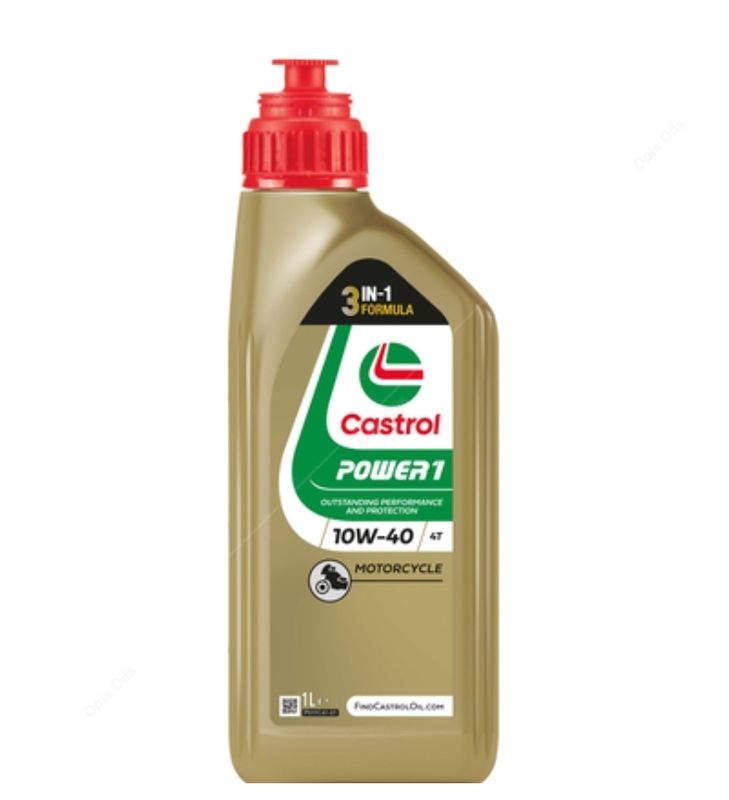 Castrol 4T 10w-40 Engine Oil, 1L - CAS121 Castrol 4T 10w-40 Engine Oil, 1L - CAS121