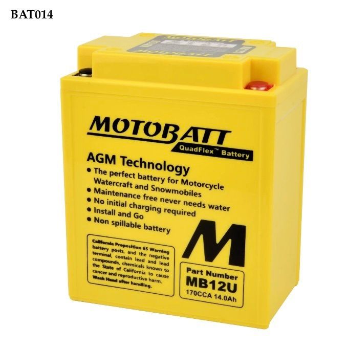 Battery, Motobatt MB12U. BAT014 Battery, Motobatt MB12U. BAT014