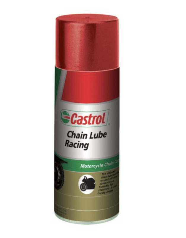 Castrol Racing Chain Lube Spray, 400ml - CAS513 Castrol Racing Chain Lube Spray, 400ml - CAS513