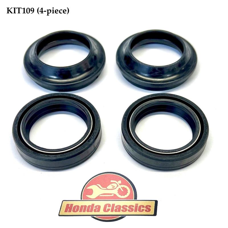 Fork Oil Seal & Dust Cover Set (4-piece) - KIT109 Fork Oil Seal & Dust Cover Set (4-piece) - KIT109