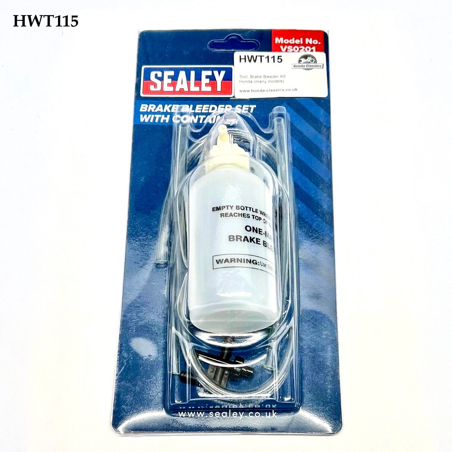 Tool, One Man Brake Bleeder Kit - HWT115 Tool, One Man Brake Bleeder Kit - HWT115