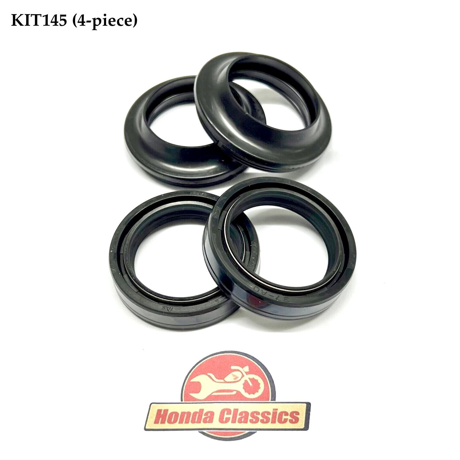 Front Fork Oil Seal & Dust Cover Set (4-piece) - KIT145 Front Fork Oil Seal & Dust Cover Set (4-piece) - KIT145