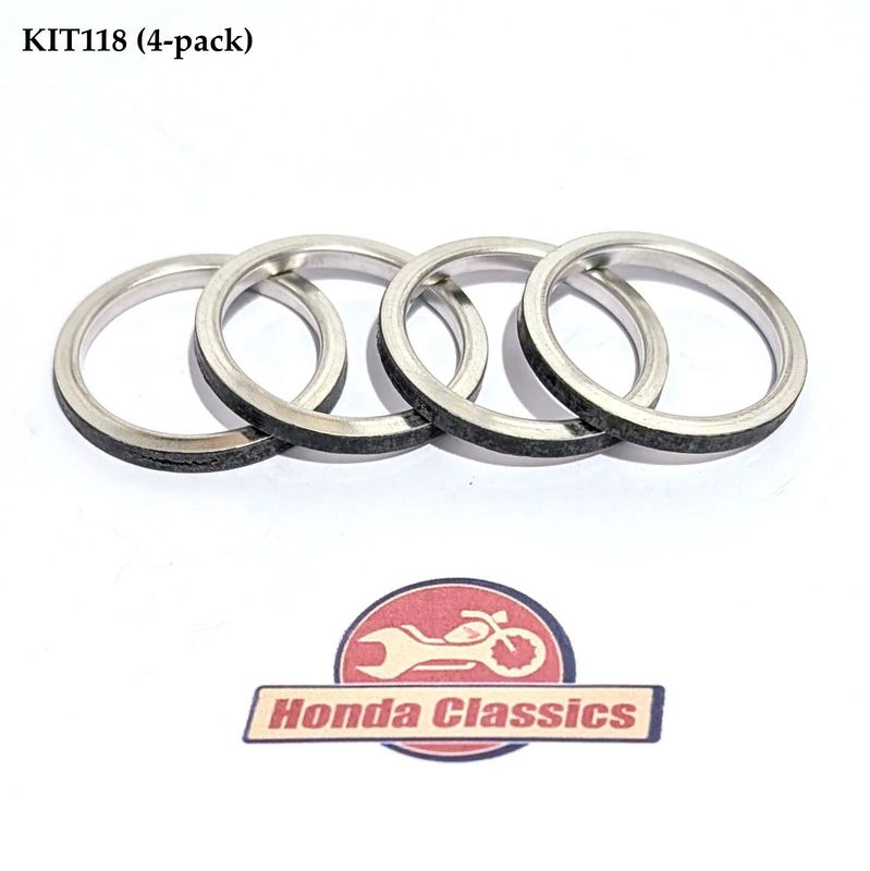 Exhaust Port Gasket Set (4-pack) - KIT118 Exhaust Port Gasket Set (4-pack) - KIT118