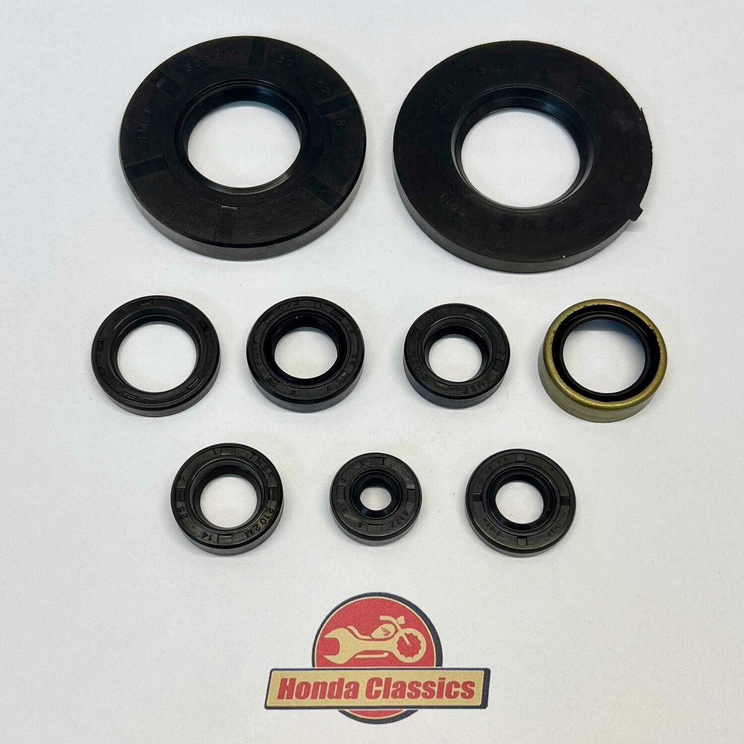 Engine & Gearbox Oil Seal Kit (9-piece) - KIT150
