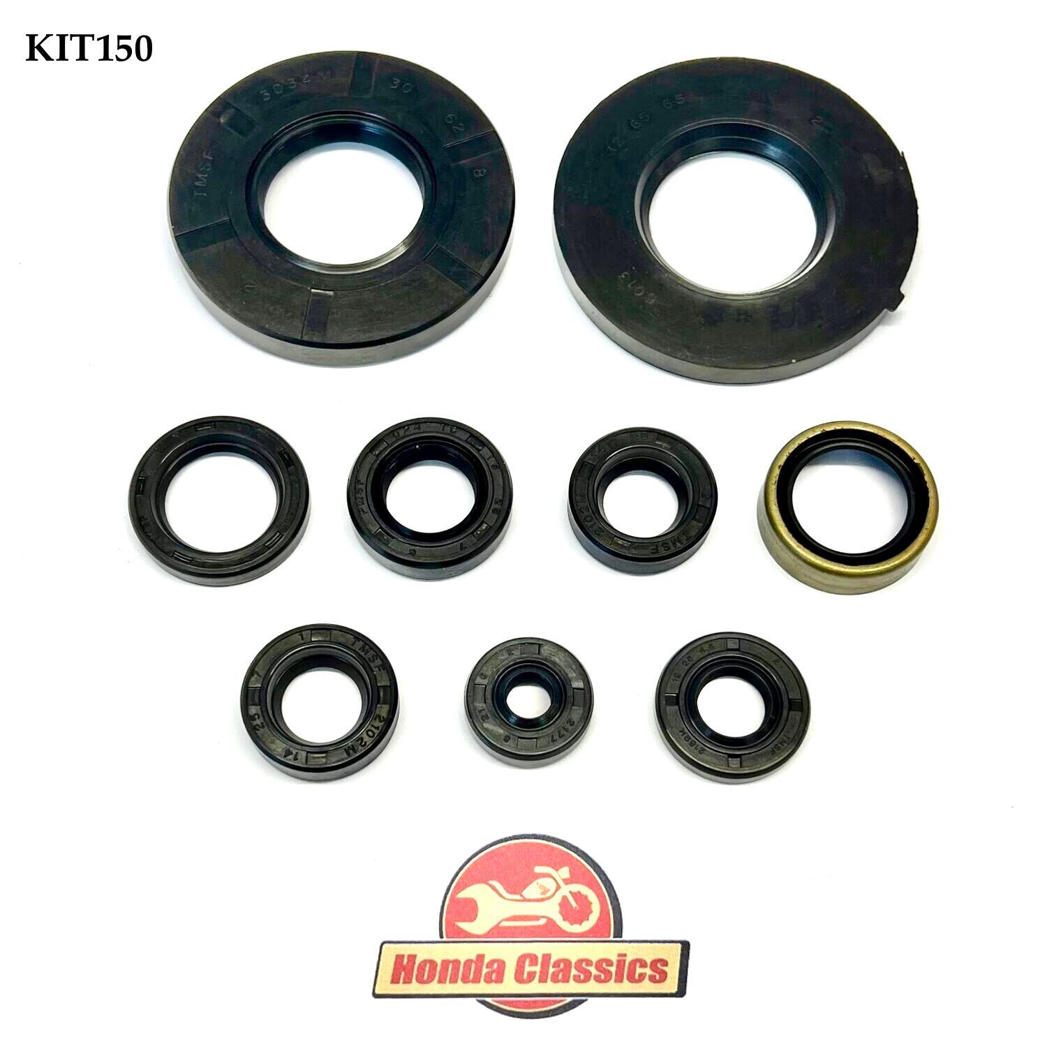 Engine & Gearbox Oil Seal Kit (9-piece) - KIT150 Engine & Gearbox Oil Seal Kit (9-piece) - KIT150
