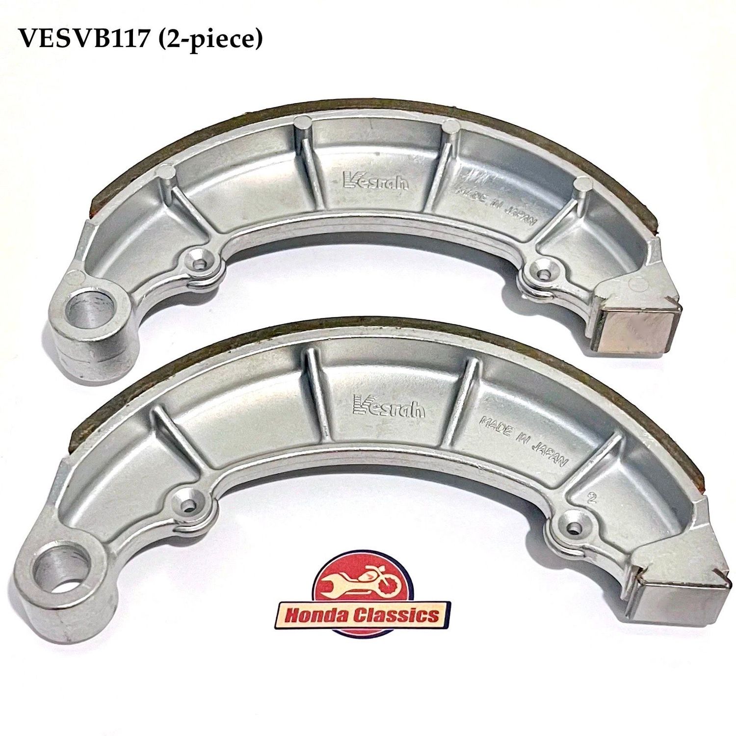 Brake Shoes, Front or Rear - VESVB117 Brake Shoes, Front or Rear - VESVB117