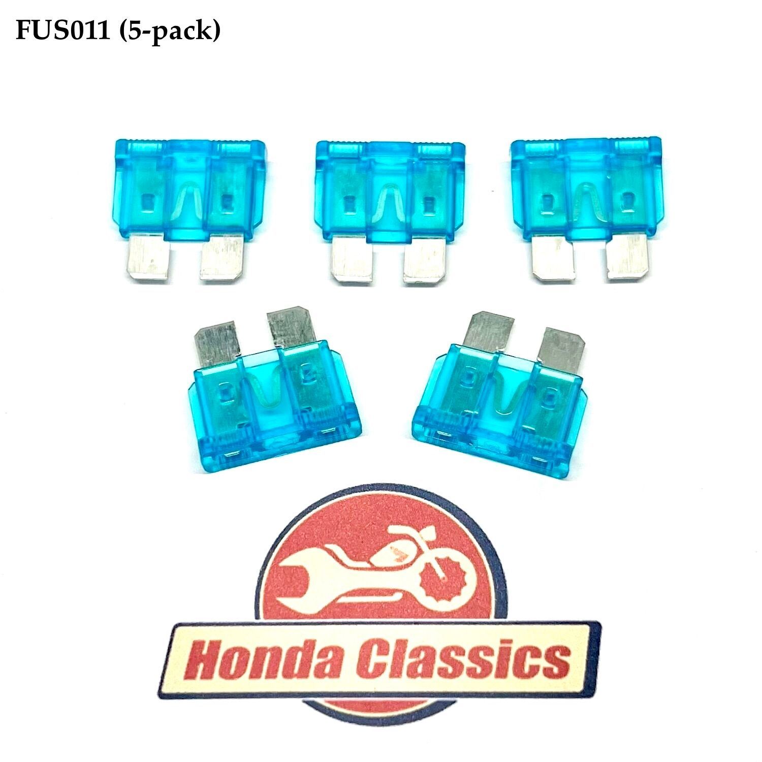 Blade Fuse, Blue 15 Amp (5-pack) - FUS011 Blade Fuse, Blue 15 Amp (5-pack) - FUS011