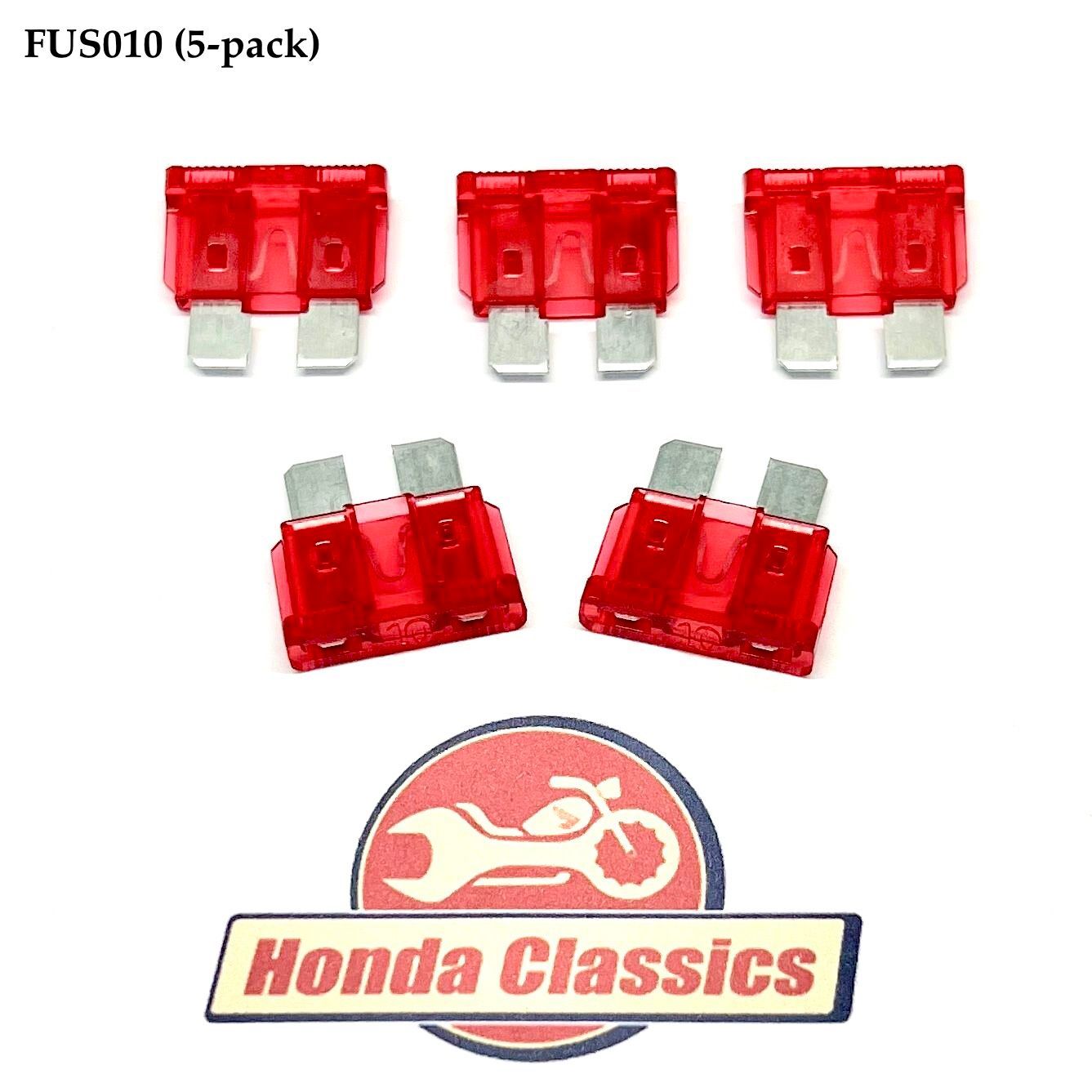 Blade Fuse, Red 10 Amp (5-pack) - FUS010 Blade Fuse, Red 10 Amp (5-pack) - FUS010