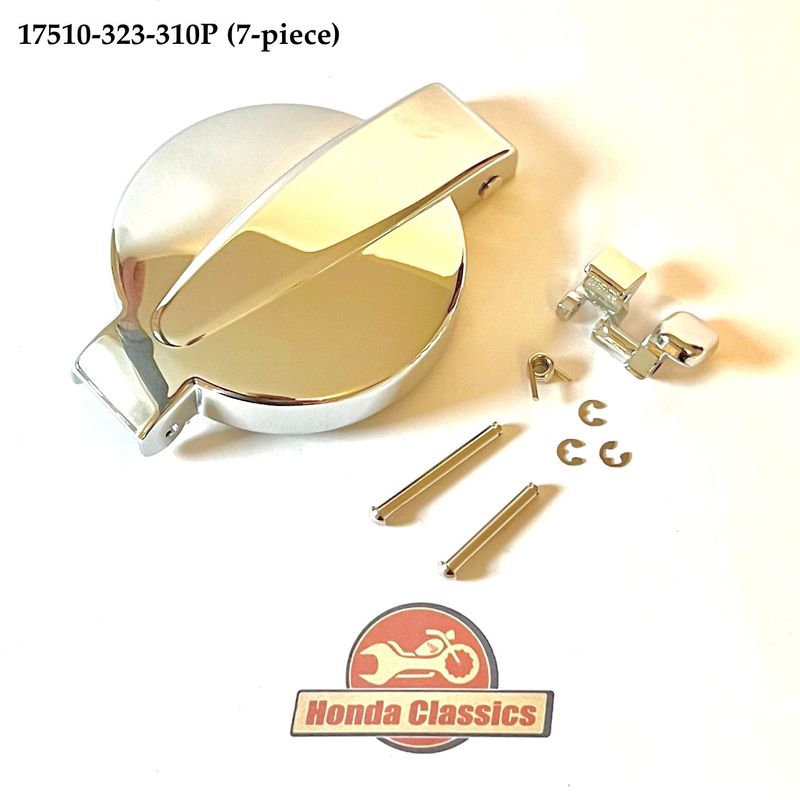 Fuel Tank Cap & Lock Set (7-piece). 17510-323-310P Fuel Tank Cap & Lock Set (7-piece). 17510-323-310P