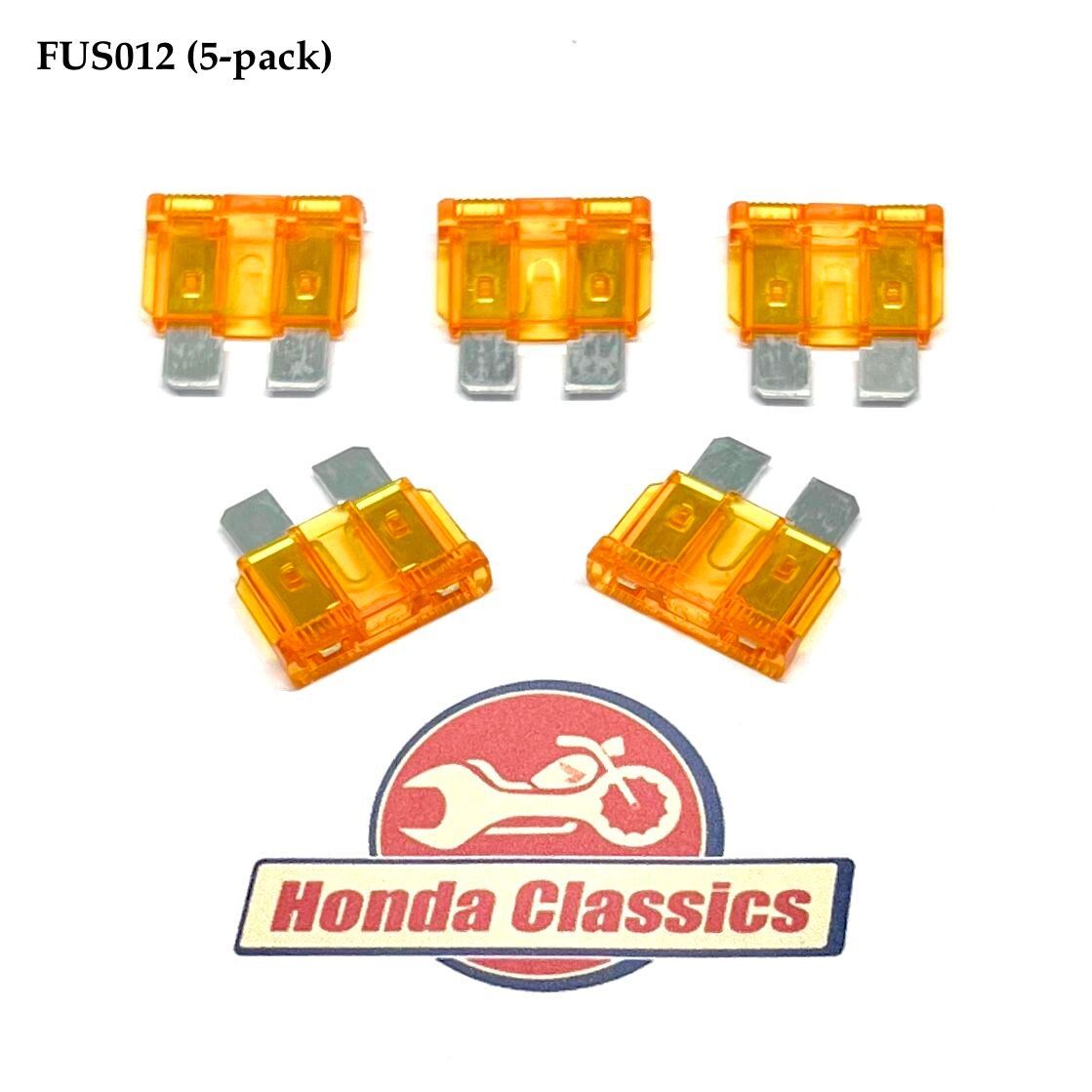 Blade Fuse, Orange 5 Amp (5-pack) - FUS012
