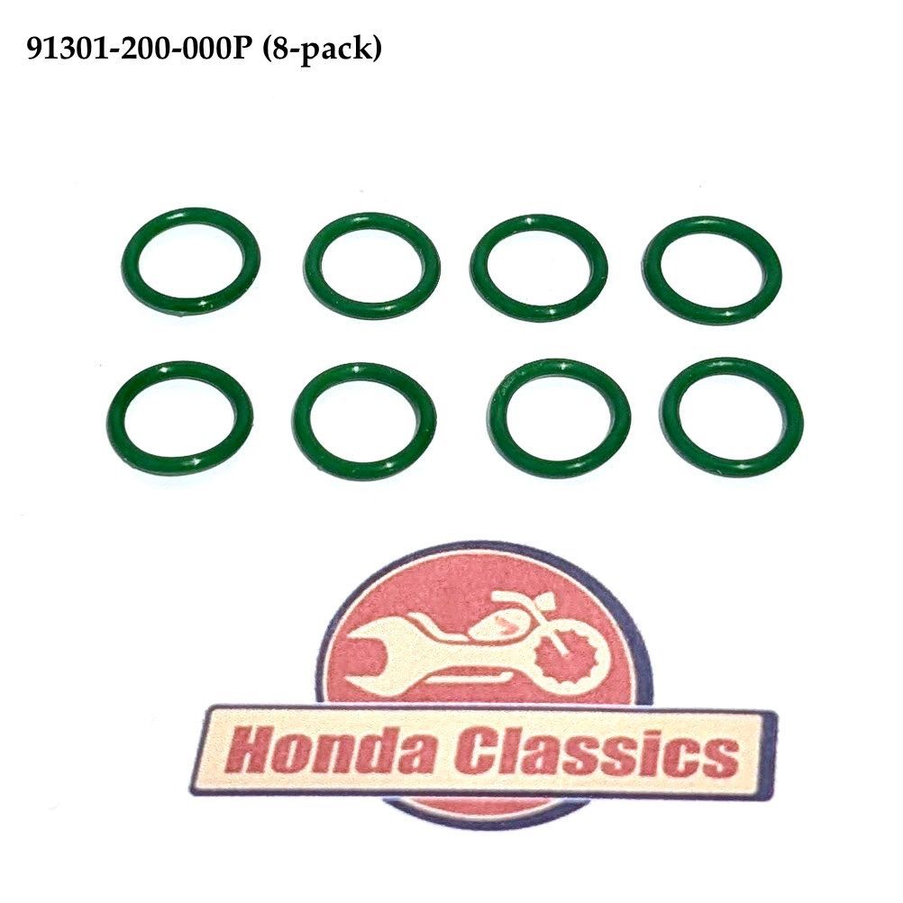 Valve Guide O-Rings (8-pack) 91301-200-000P Valve Guide O-Rings (8-pack) 91301-200-000P