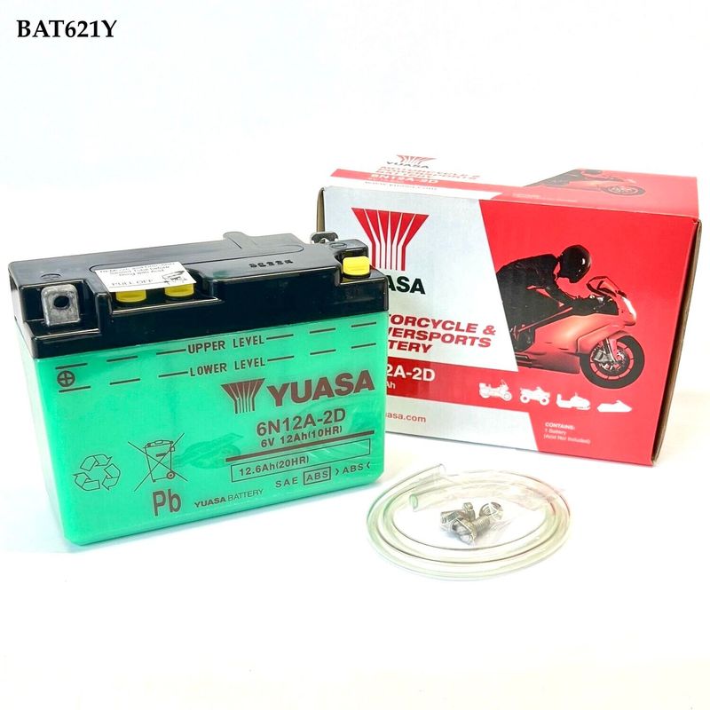 Battery, 6N12A-2D Yuasa. BAT621Y Battery, 6N12A-2D Yuasa. BAT621Y