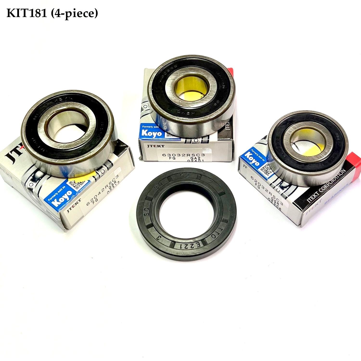 Rear Wheel Bearings & Dust Seal Set (4-piece) - KIT181 Rear Wheel Bearings & Dust Seal Set (4-piece) - KIT181
