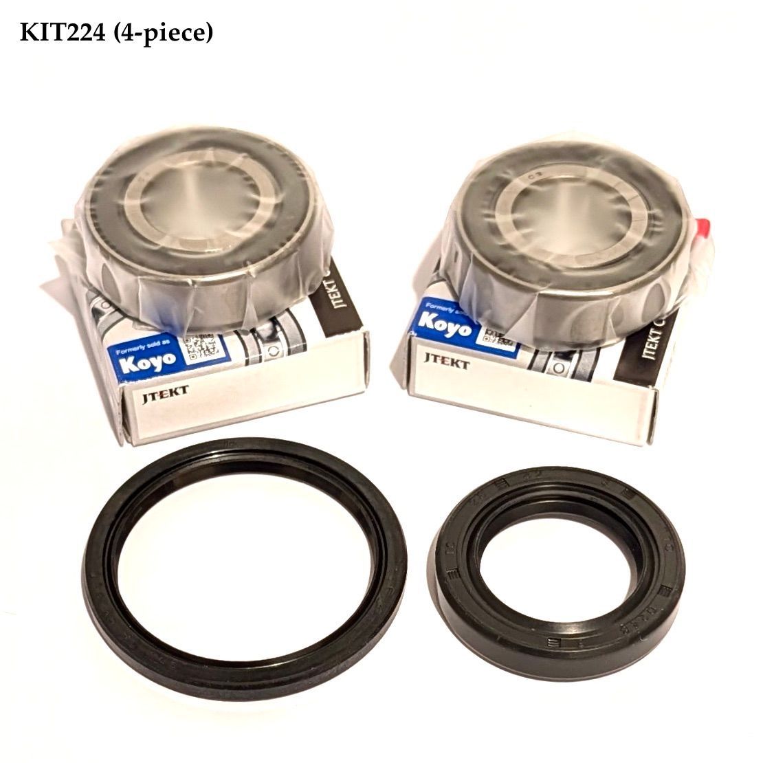 Front Wheel Bearings & Dust Seals Set (4-piece) - KIT224