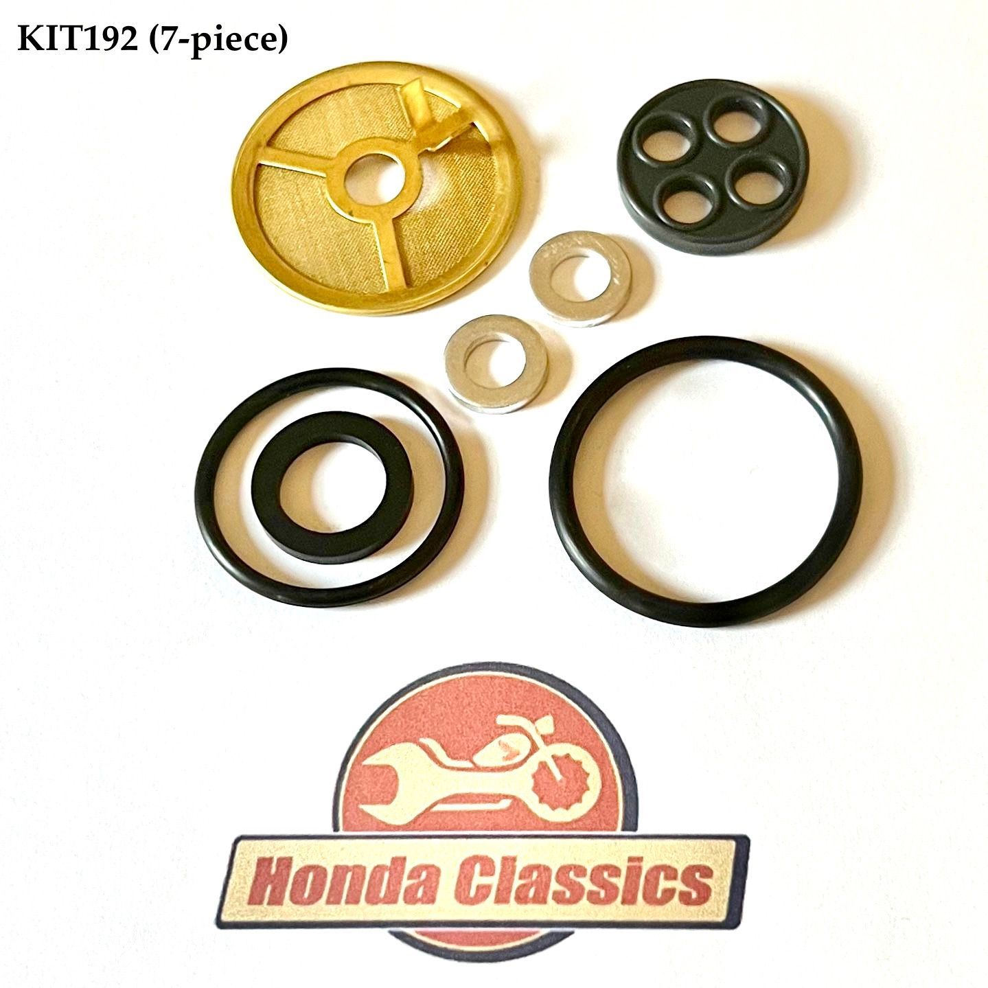 Fuel Tap Petcock Repair/Rebuild Kit (7-piece) - KIT192 Fuel Tap Petcock Repair/Rebuild Kit (7-piece) - KIT192